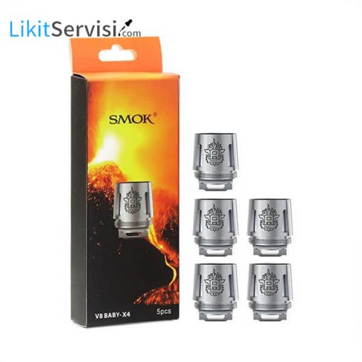 smok v8 baby x4 coil