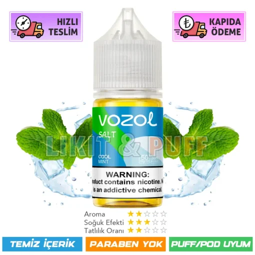 Vozol Likit Cool Mint