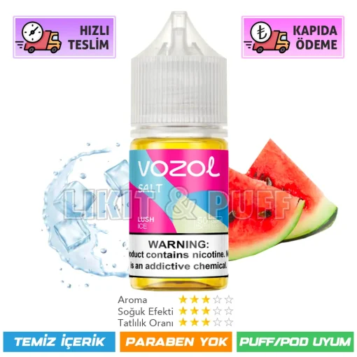 Vozol Likit Lush ice