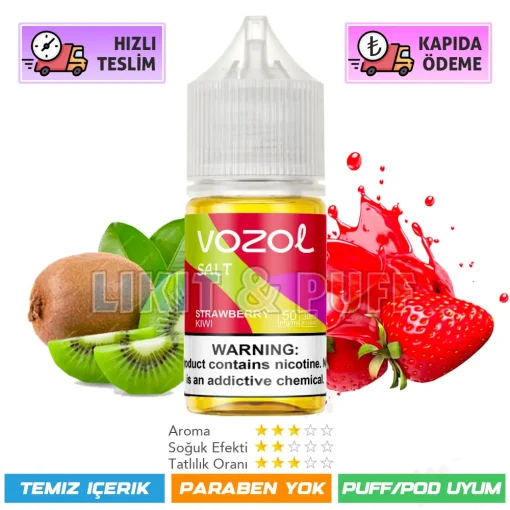 Vozol Likit Strawberry Kiwi