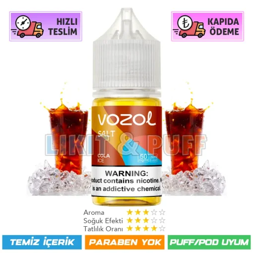 Vozol Likit Cola ice