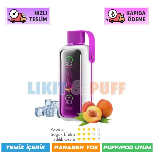 Vozol Star 20000 Puff Juicy Peach ice