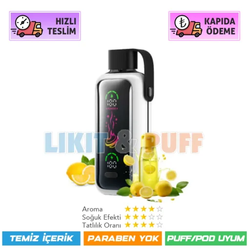 Vozol Star 20000 Puff Perfume Lemon