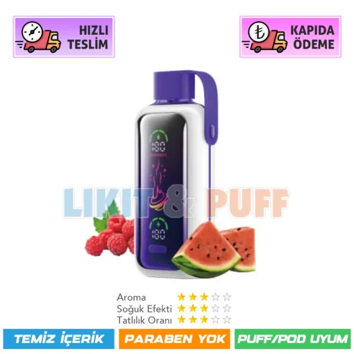 Vozol Star 20000 Puff Raspberry Watermelon